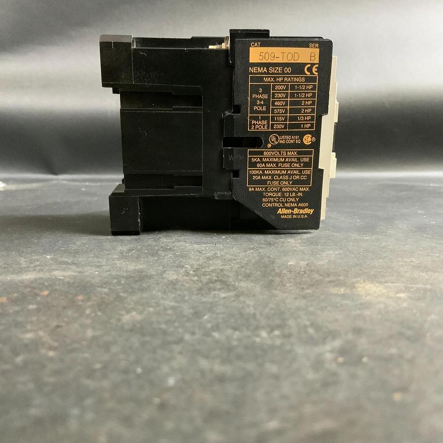 Used ALLEN BRADLEY 100-AO9ND3 CONTACTOR 9AMP ($15 OBO)