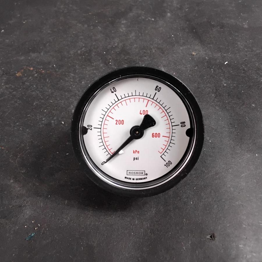 Used NOSHOK 0-100 PSI PRESSURE GAUGE ($7 OBO)