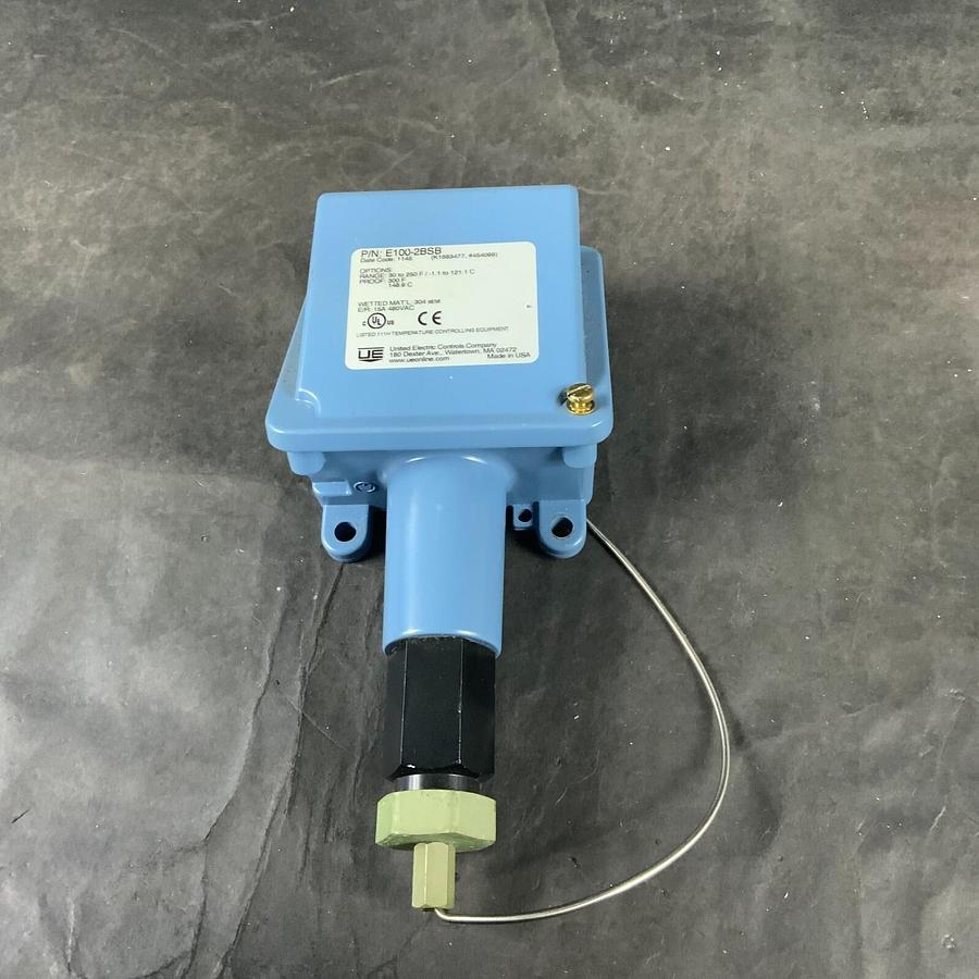 Used UNITED ELECTRIC E100-2BSB TEMPERATURE SWITCH ($300 OBO)