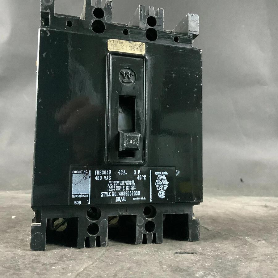 Used WESTINGHOUSE FHB3040 CIRCUIT BREAKER ($40 OBO)