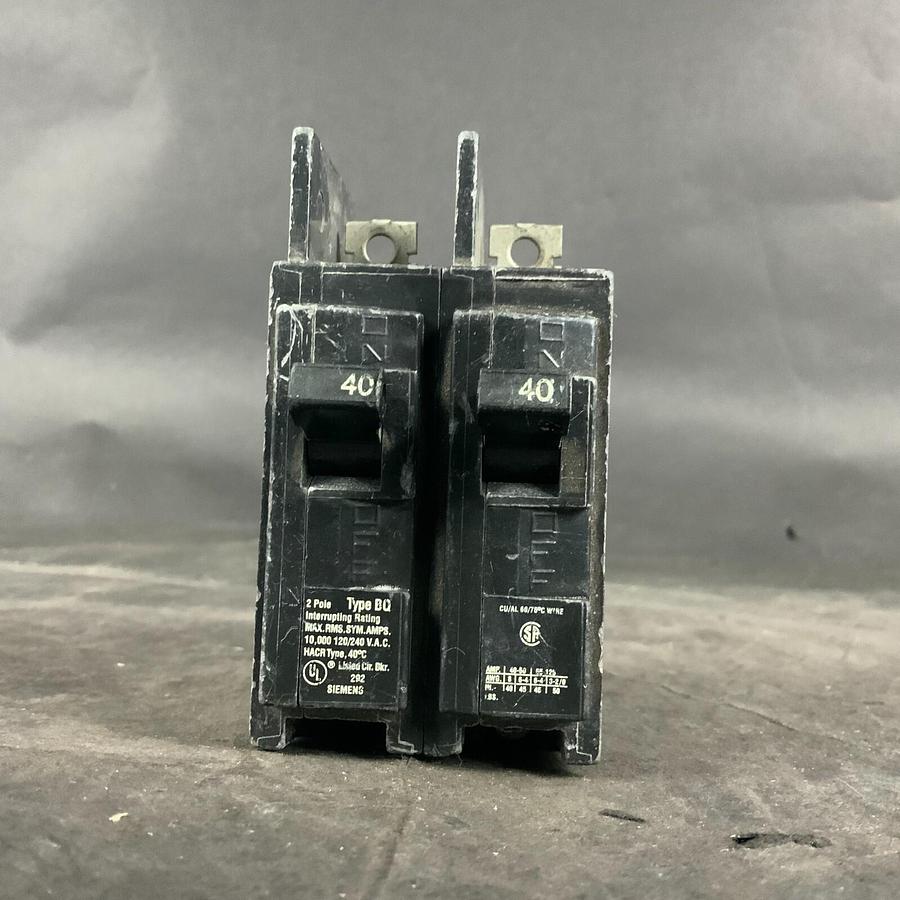Used SIEMENS BQ2B040 CIRCUIT BREAKER ($45 OBO)