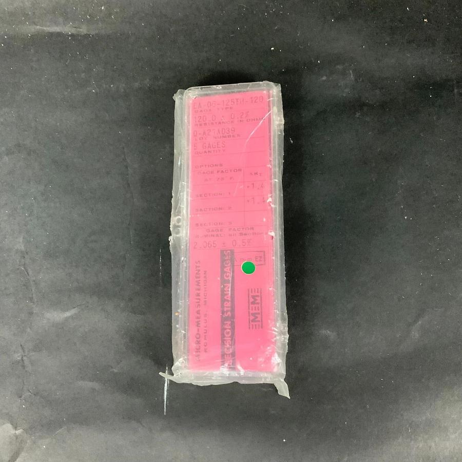 MICRO-MEASUREMENTS EA-06-125TH-120 PRECISION STRAIN GAUGE - BOX OF 5 ($25 OBO)