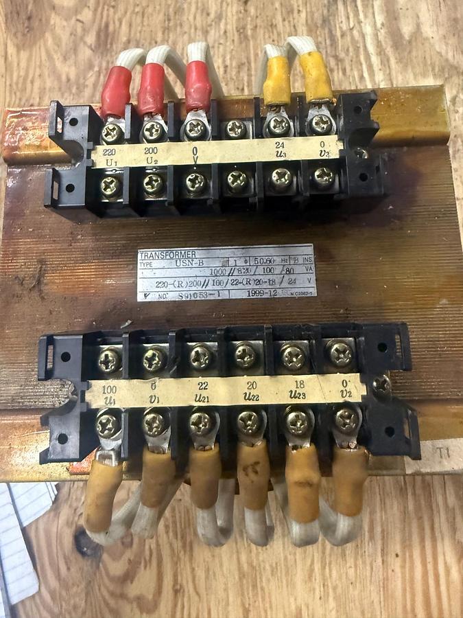 Used TRANSFORMER BRAND USN-B TRANSFORMER
