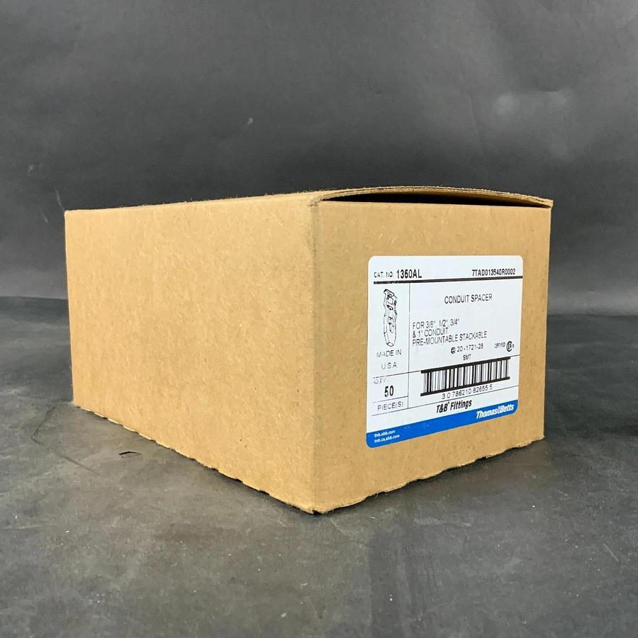 Used THOMAS & BETTS 1350AL CONDUIT SPACERS - LOT OF 50 ($130 OBO)