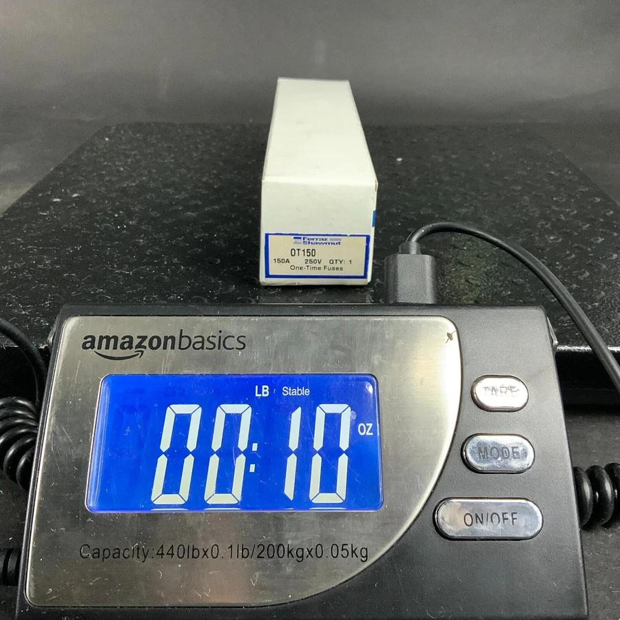 FERRAZ SHAWMUT OT150 ONE TIME FUSE - NEW IN BOX ($25 OBO)