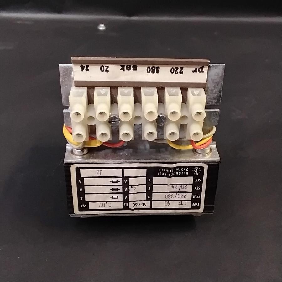 Used GEBRUDER FEI ETF-60 INDUSTRIAL CONTROL TRANSFORMER ($40 OBO)