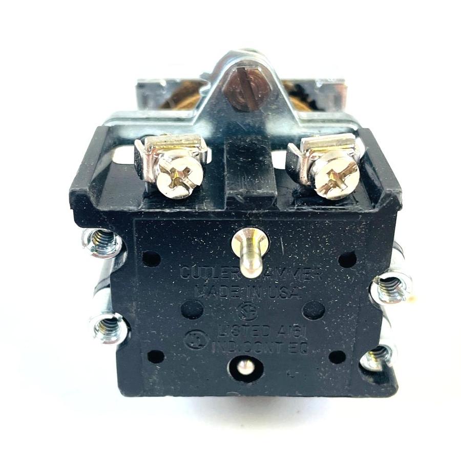Used EATON E30EM SER A4 COMPACT PUSHBUTTON OPERATOR IND LIGHT 120V AC-DC