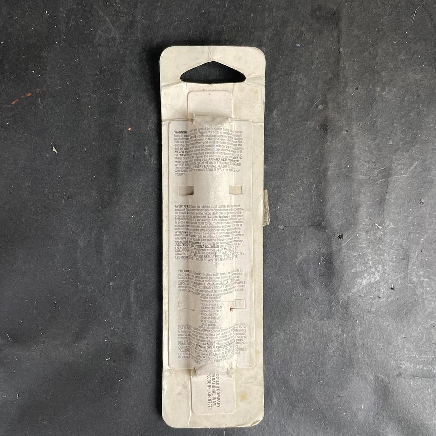 CREDO 55212 7/16” TITANIUM DRILL BIT