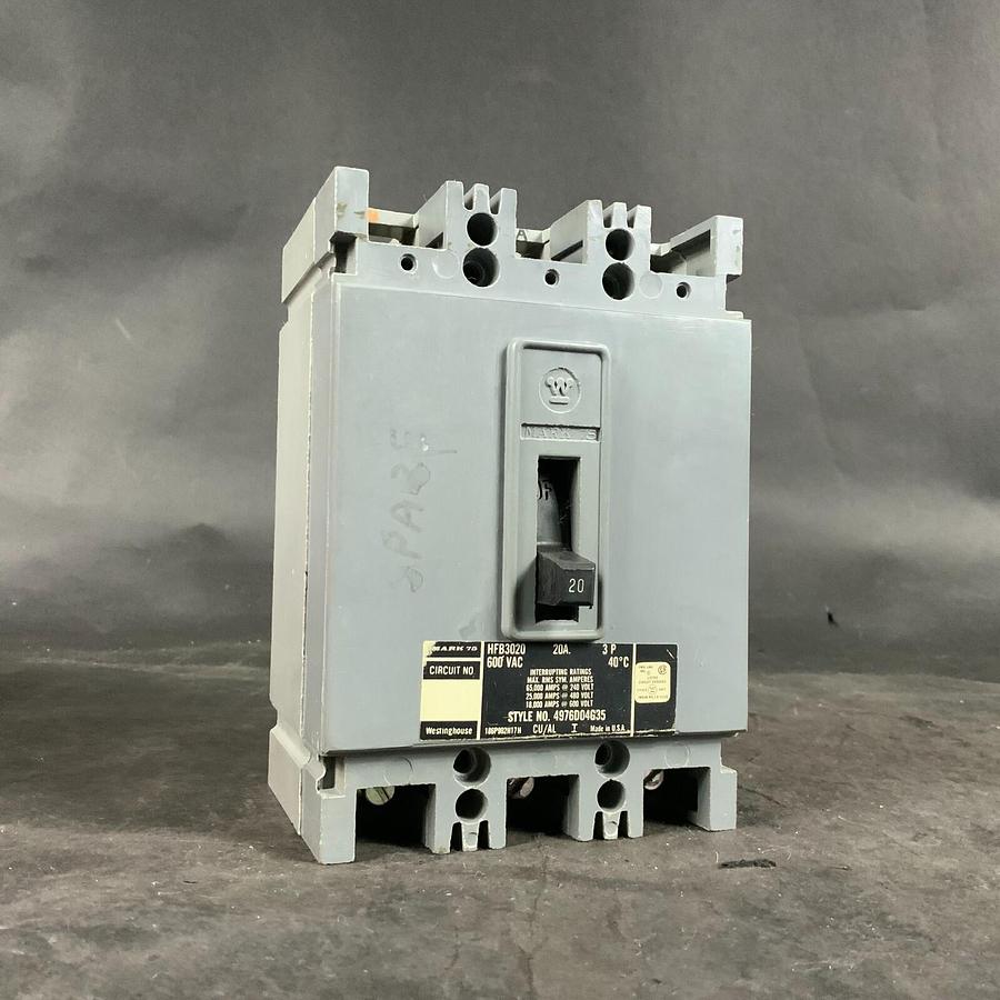 Used WESTINGHOUSE HFB3020 CIRCUIT BREAKER ($35 OBO)