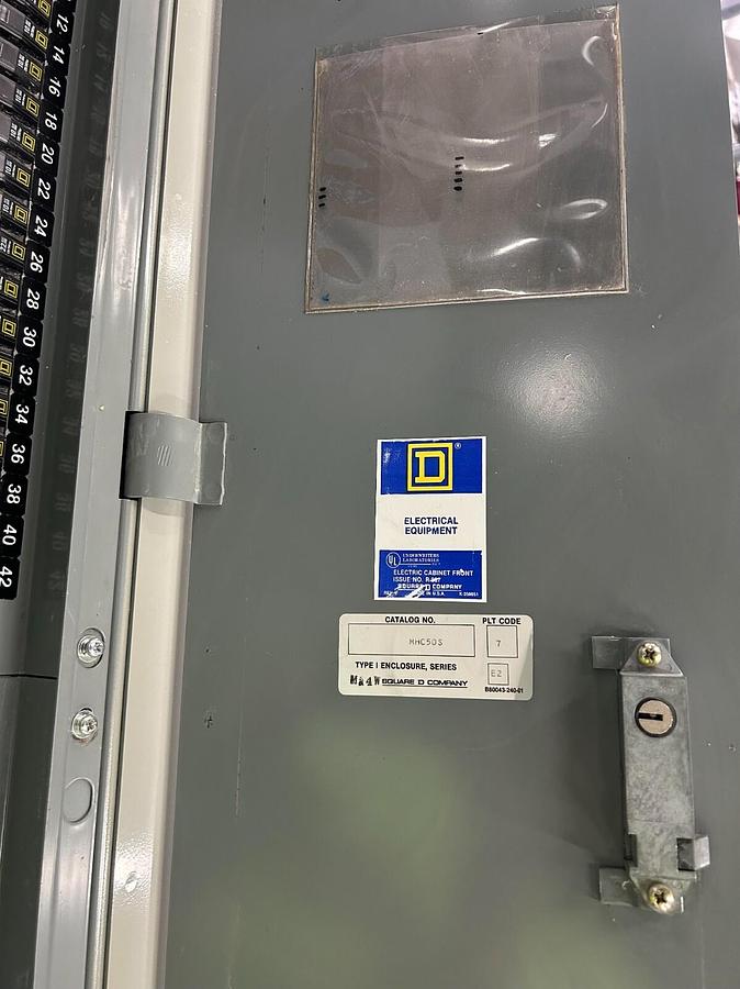 Used Square D NQODQ2 Panelboard 240V 225A ($749.99 OBO!!!)