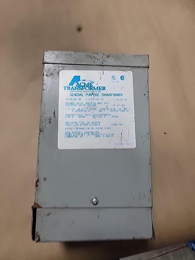 Used ALLEN BRADLEY 1497-N11 SERIES A TRANSFORMER ($45 OBO)
