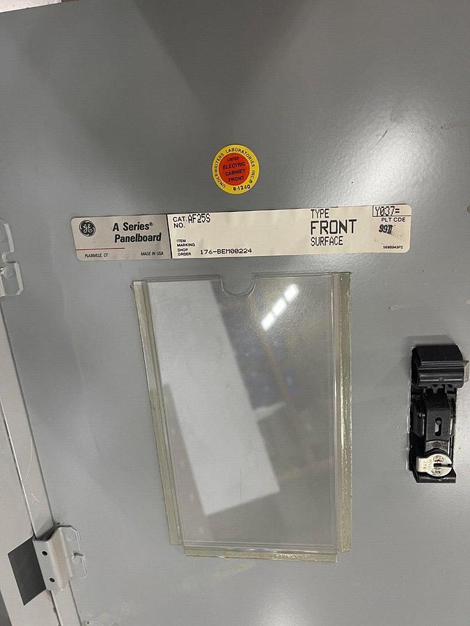 Used GE A Series Interior Panelboard CAT No AQF3121MB ($299.99 OBO!!!)