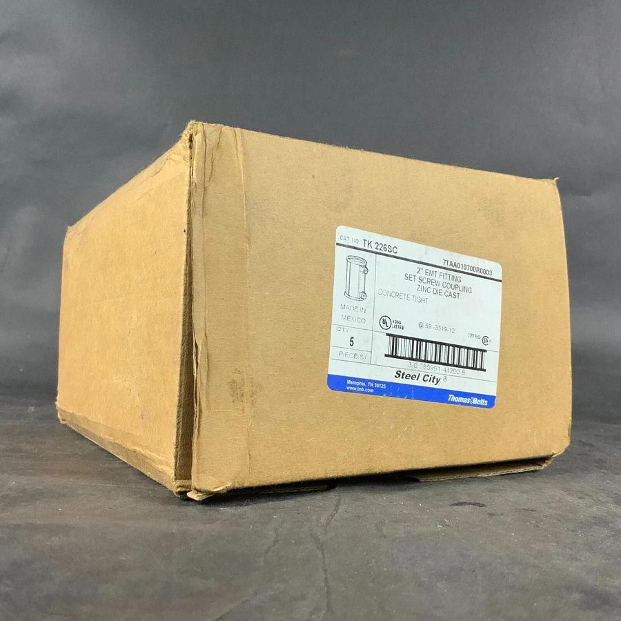 STEEL CITY TK226SC 2” EMT FITTING - SET OF 5 ($100 OBO)