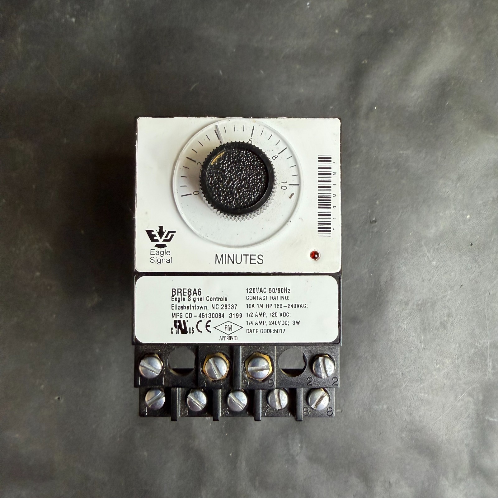 Used EAGLE SIGNAL BRE8A6 ELECTRONIC RESET TIMER ($50 OBO)