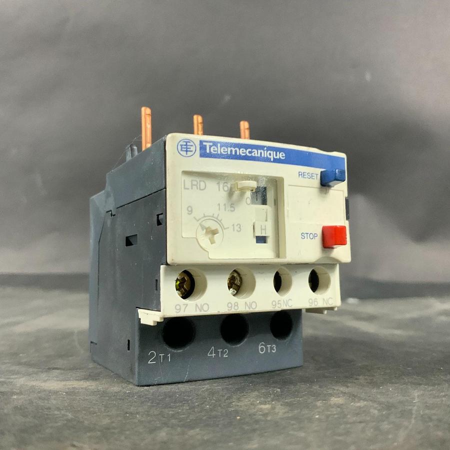 Used TELEMECANIQUE LRD16 9-13A THERMAL OVERLOAD RELAY ($25 OBO)