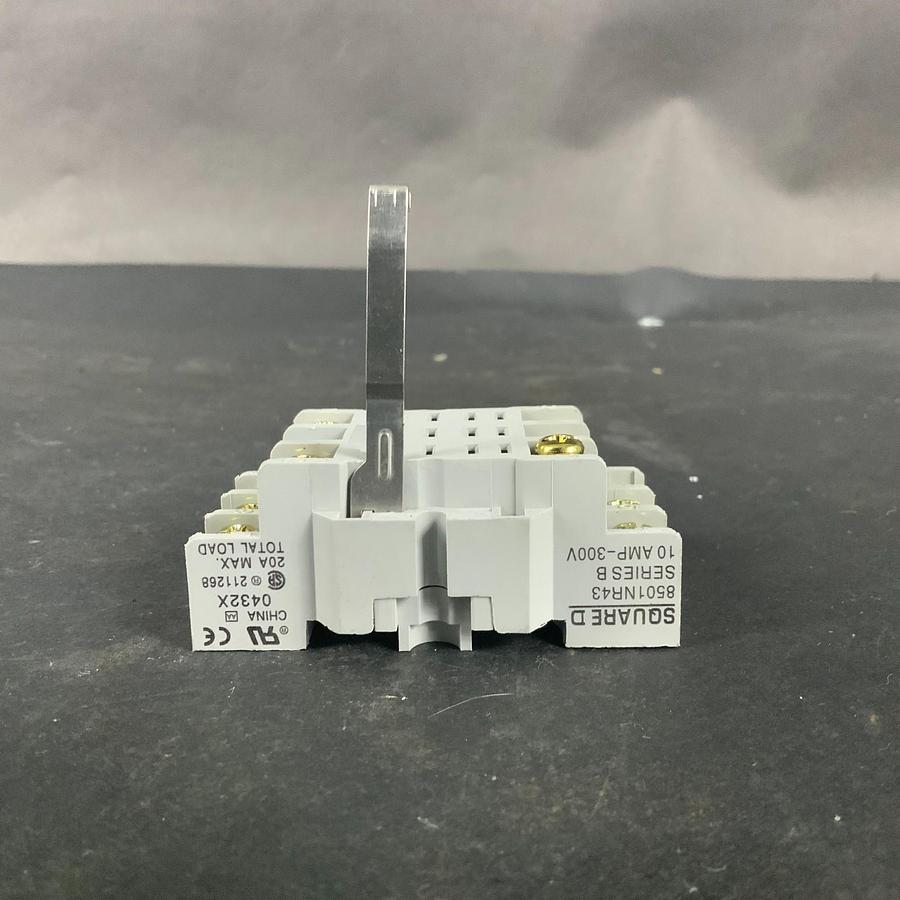 Used SQUARE D 8501NR43 RELAY SOCKET ($12 OBO)