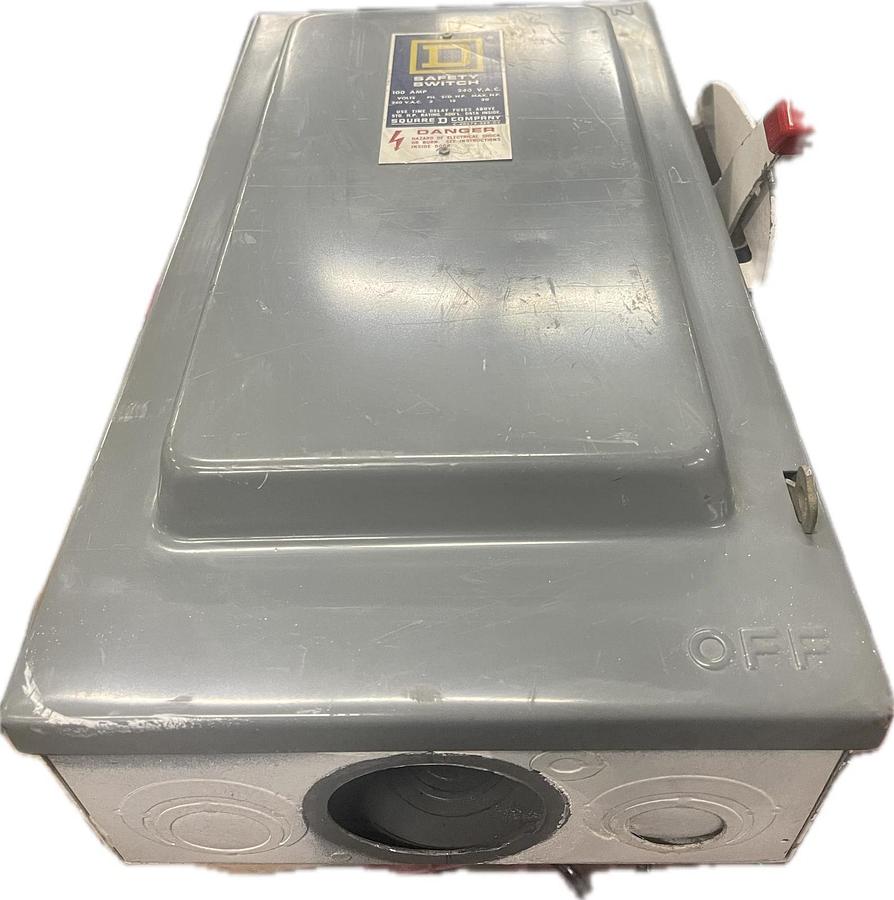 Used Square D Fusible Disconnect Cat No H323N ($69.99 OBO!!!)