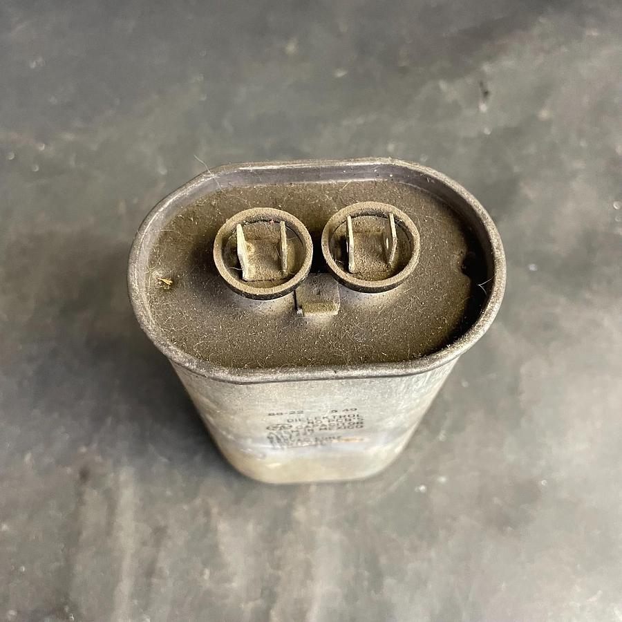 Used GENERAL ELECTRIC 61L1227 DIELEKTROL CAPACITOR