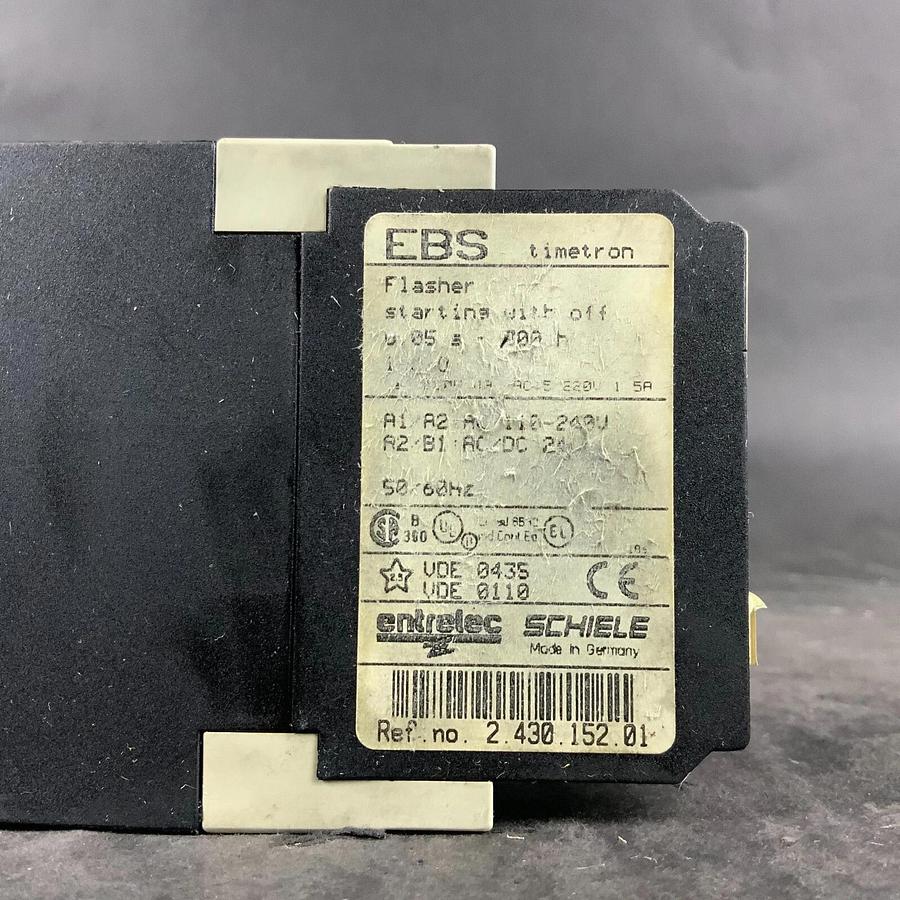 Used ENTRELEC 2.430.152.01 TIME DELAY RELAY ($70 OBO)