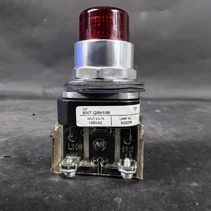 Used ALLEN BRADLEY 800T-QBH10R RED PUSHBUTTON ($40 OBO)