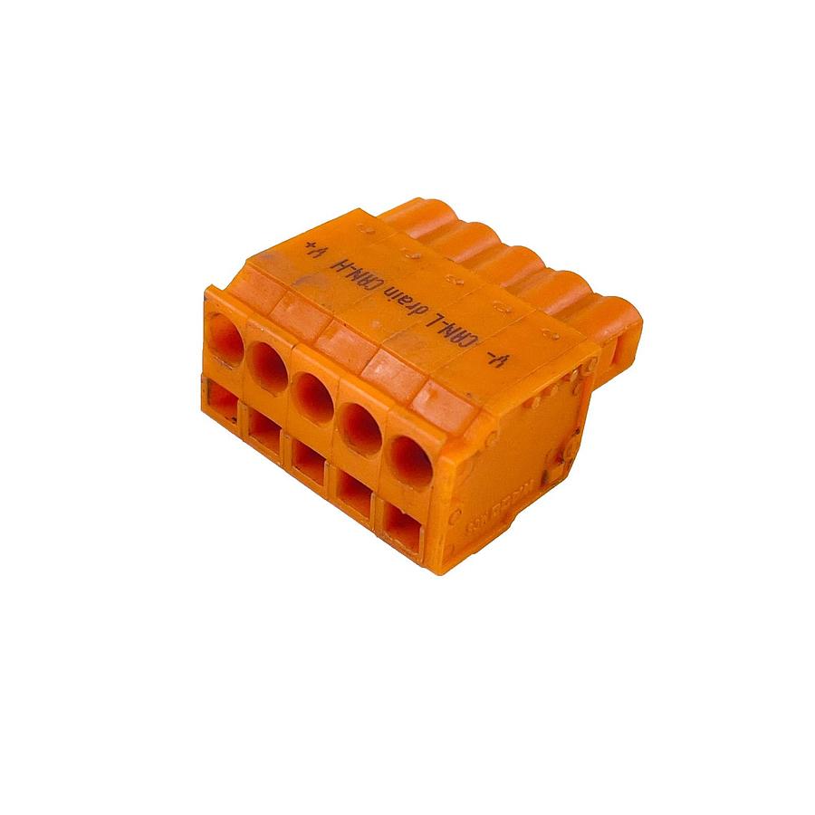 Used WAGO MCS MIDI 231 5-POLE CAN BUS PLUGGABLE TERMINAL BLOCK 300V 15A (2)