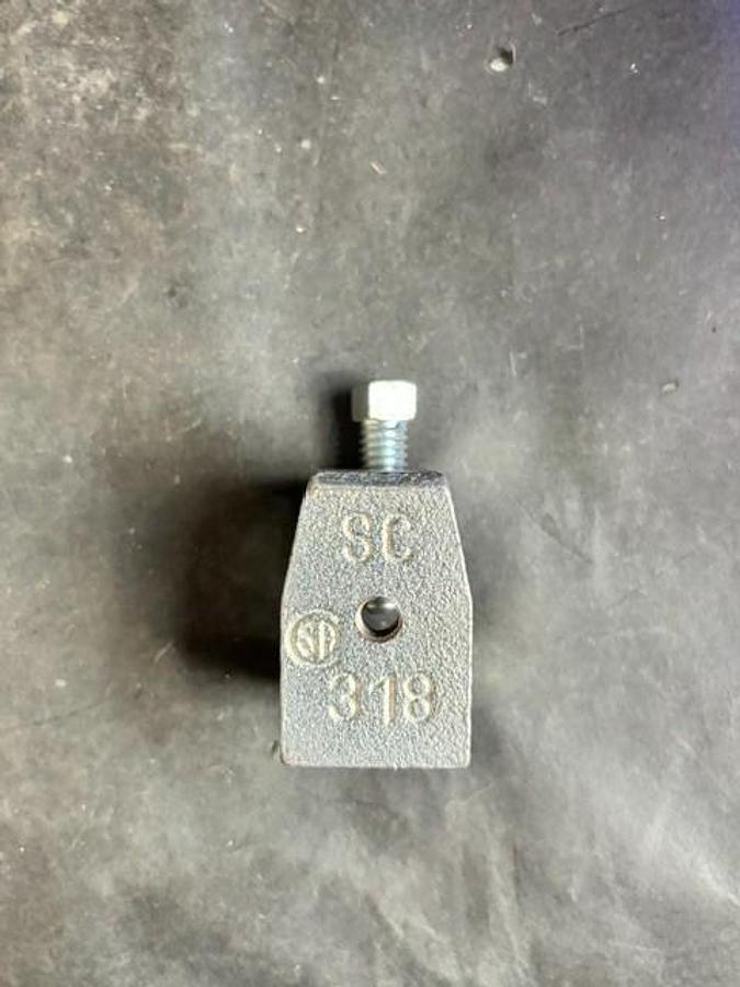 Used STEEL CITY 318 MALLEABLE IRON BEAM CLAMPS - GROUP OF 13
