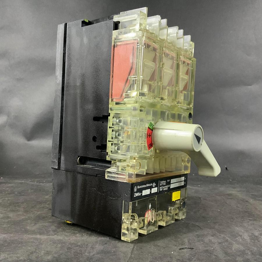 Used KLOCKNER MOELLER NZMH6-63/ZM6A-60-NA CIRCUIT BREAKER ($345 OBO)