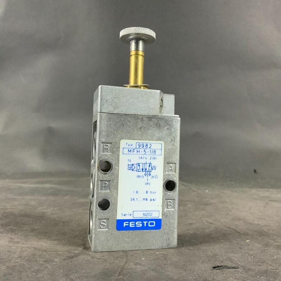 Used FESTO 9982 MFH-5-1/8 SOLENOID VALVE ($25 OBO)