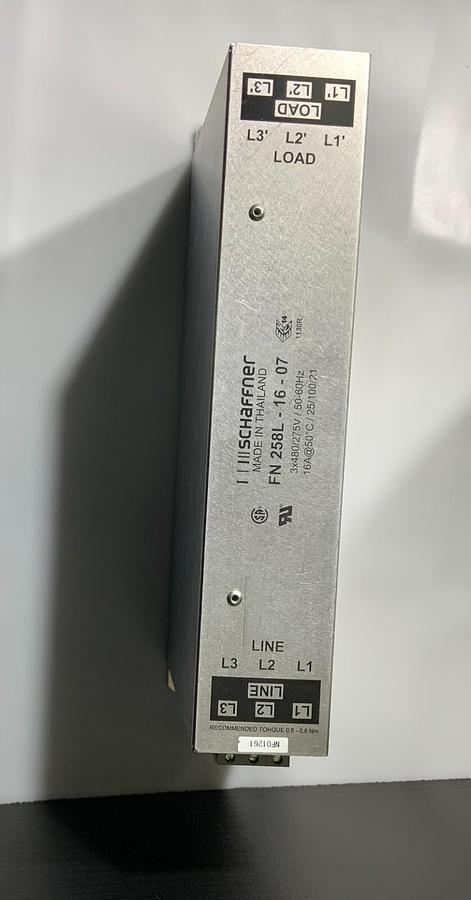 Used SCHAFFNER FN258L-16-07