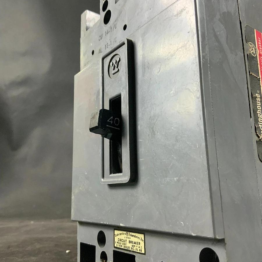 Used WESTINGHOUSE HFA3040 CIRCUIT BREAKER ($45 OBO)