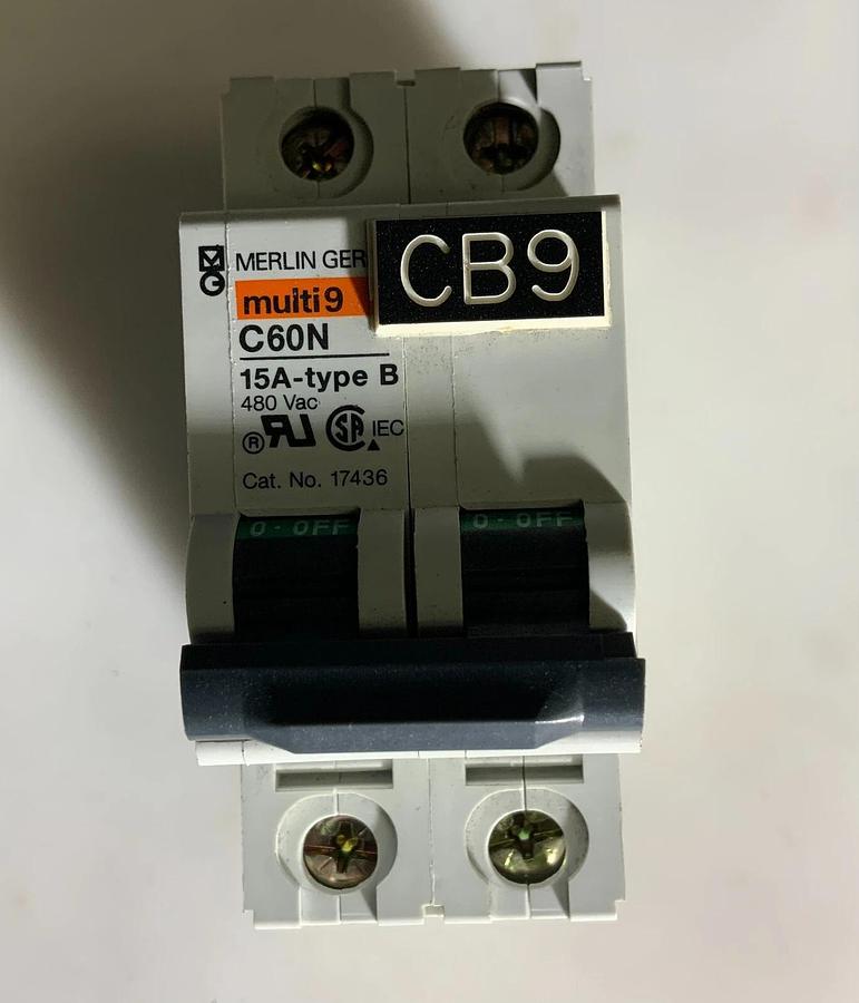 MERLIN GERIN C60N 15A-type B ($39.50 OBO)