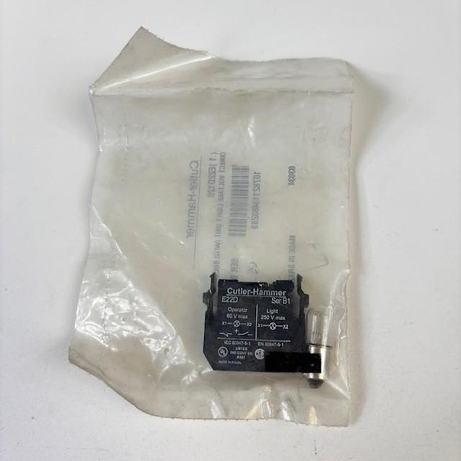 Used CUTLER-HAMMER SER. B1 E22D120 PILOT LIGHT