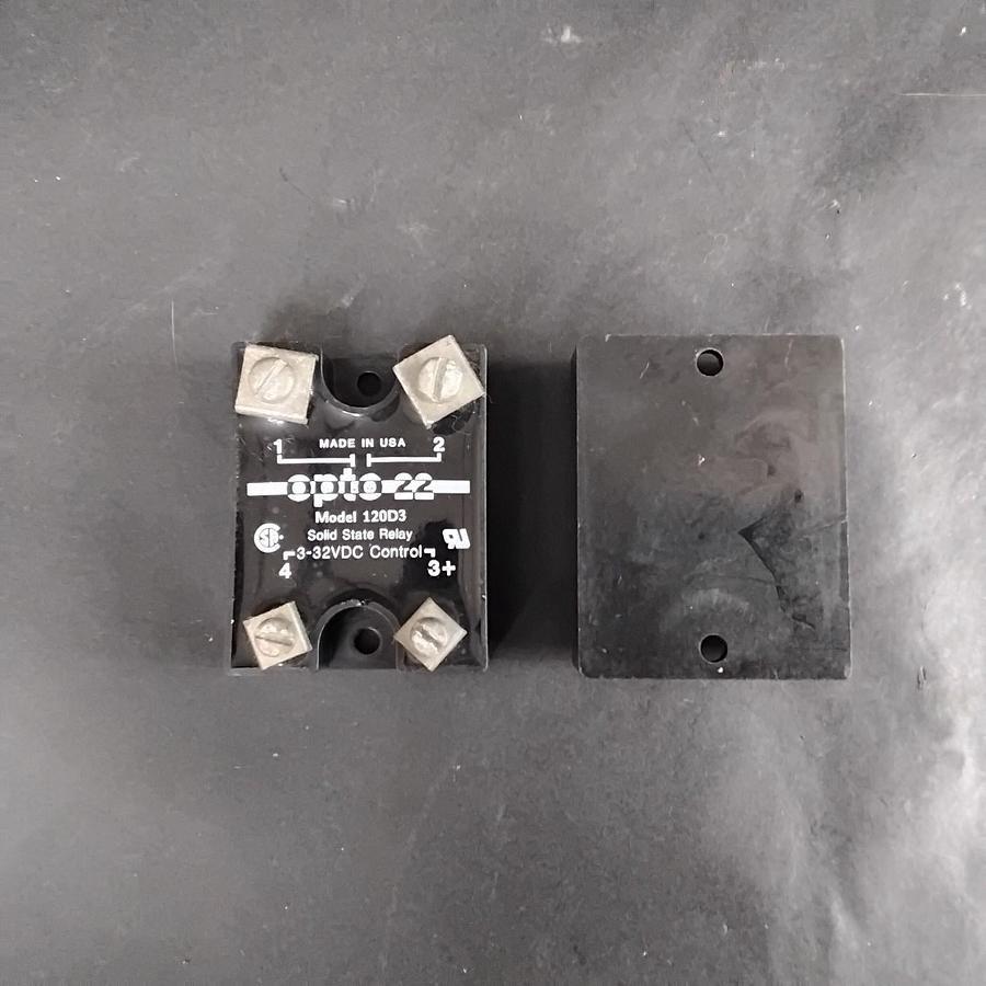 Used OPTO 22 120D3 SOLID STATE RELAY - GROUP OF 2 ($25 OBO)