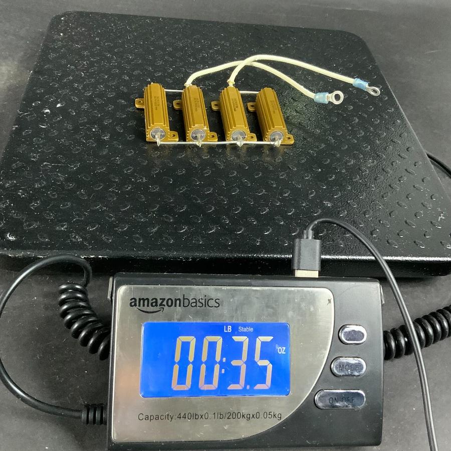 Used DALE RH-50 50W 2K OHMS RESISTORS - ASSEMBLY OF 4 ($10 OBO)