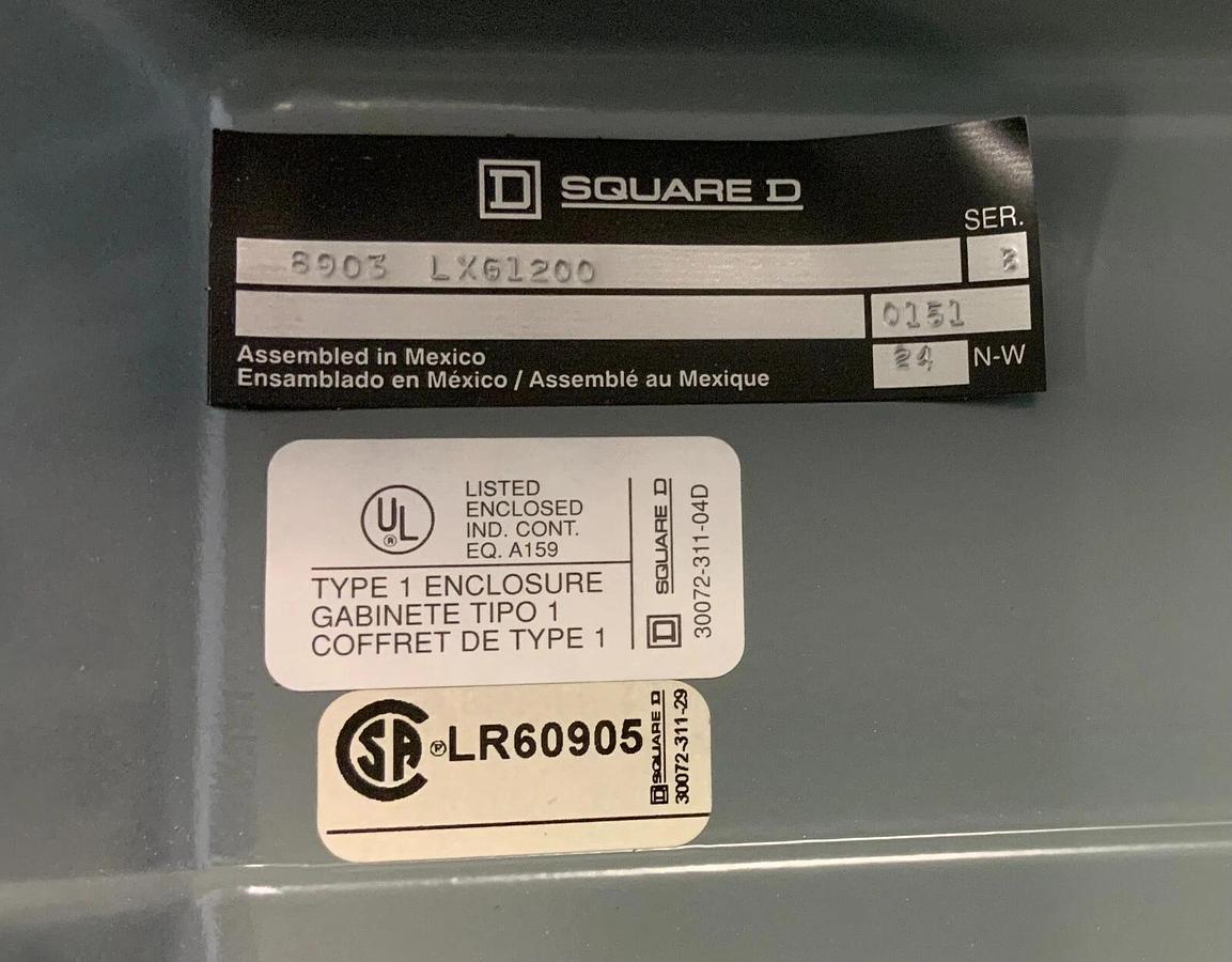 Used SCHNEIDER 8903LXG1200 ($400 OBO)