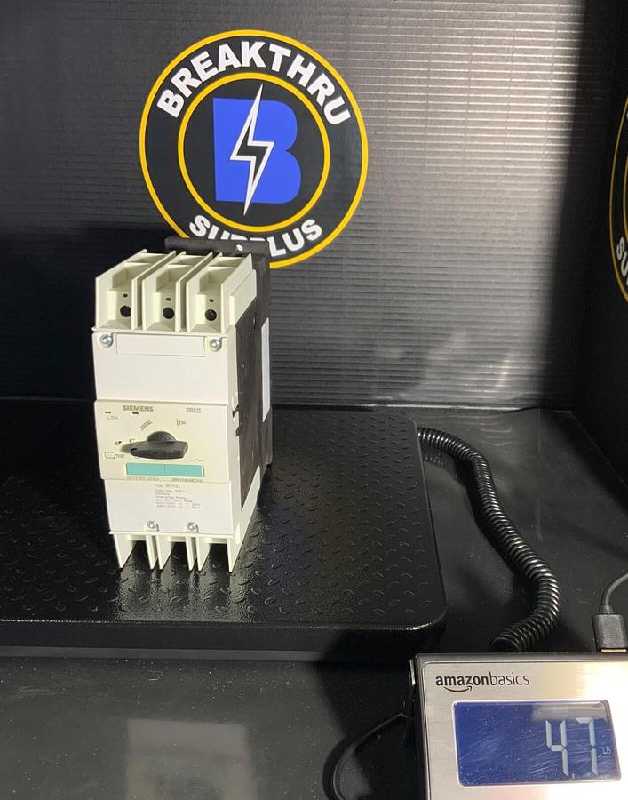Used SIEMENS 3RV1742-5ED10 INDUSTRIAL CIRCUIT BREAKER ($15 OBO)