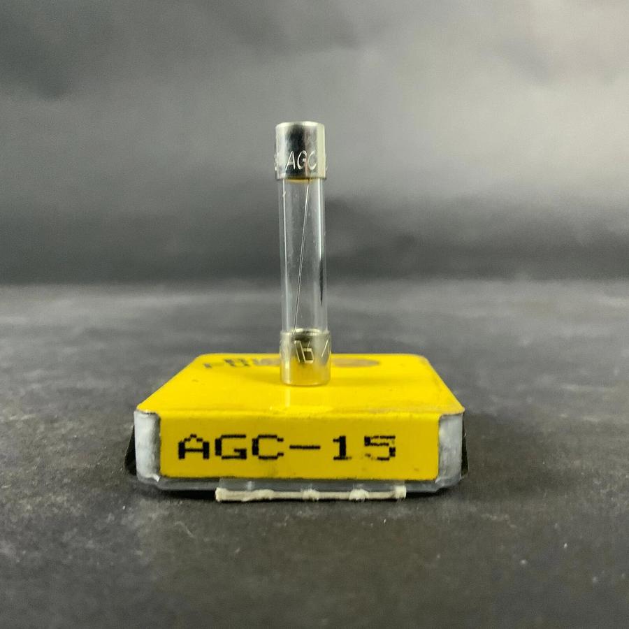 Used BUSSMANN AGC-15 FUSE - SET OF 5 ($6.50 OBO)