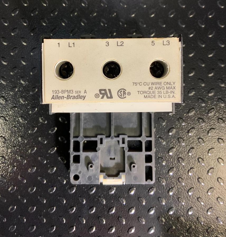 Used ALLEN BRADLEY 193-BPM3 ($14.99 OBO)