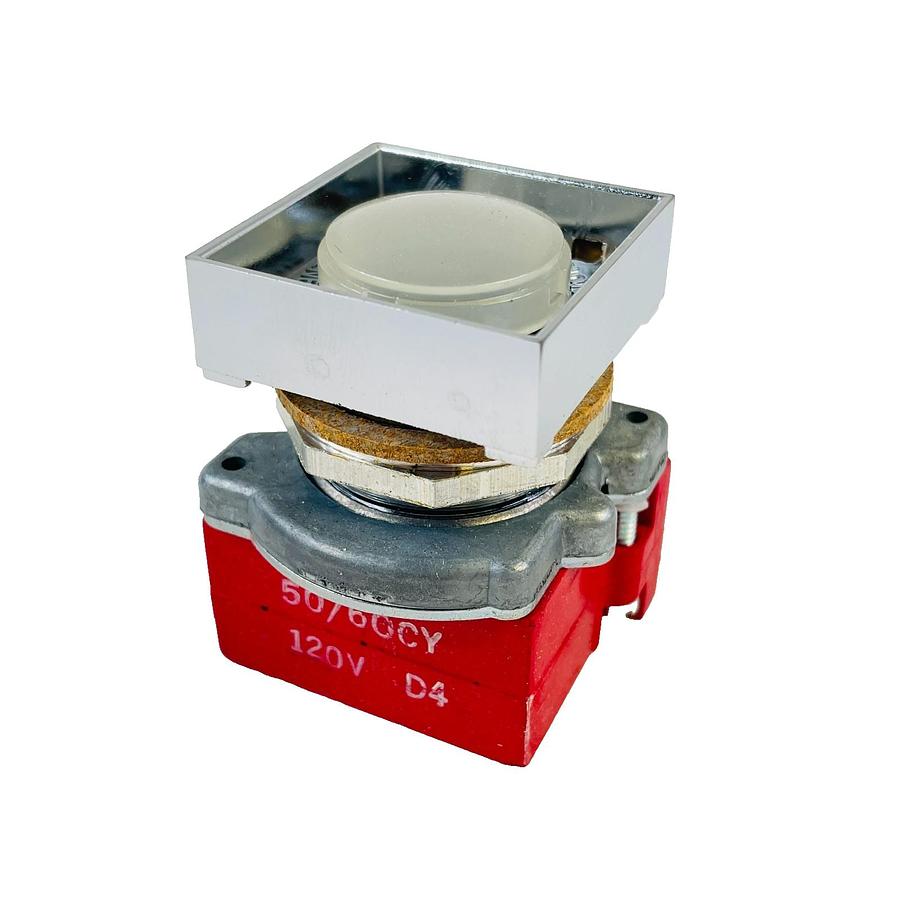 Used CUTLER HAMMER E30BA COMPACT PUSHBUTTON INDICATING LIGHT 120V NEW OPEN BOX