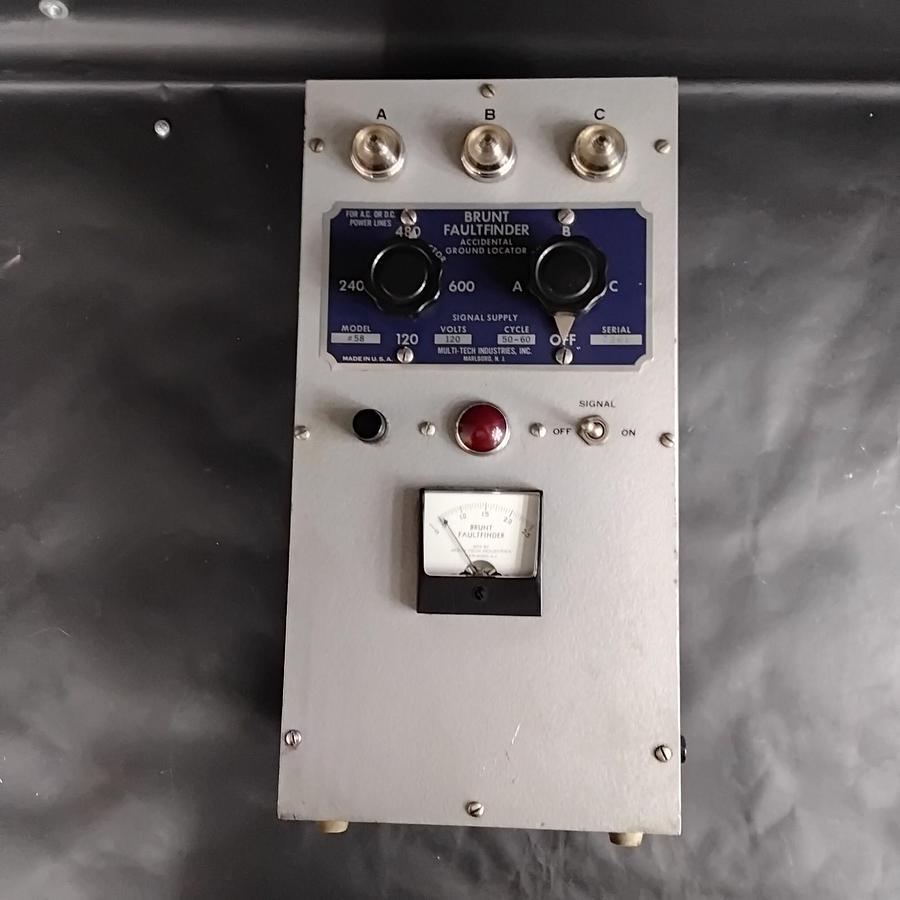Used BRUNT FAULTFINDER MODEL 58 GROUND LOCATOR ($250 OBO)