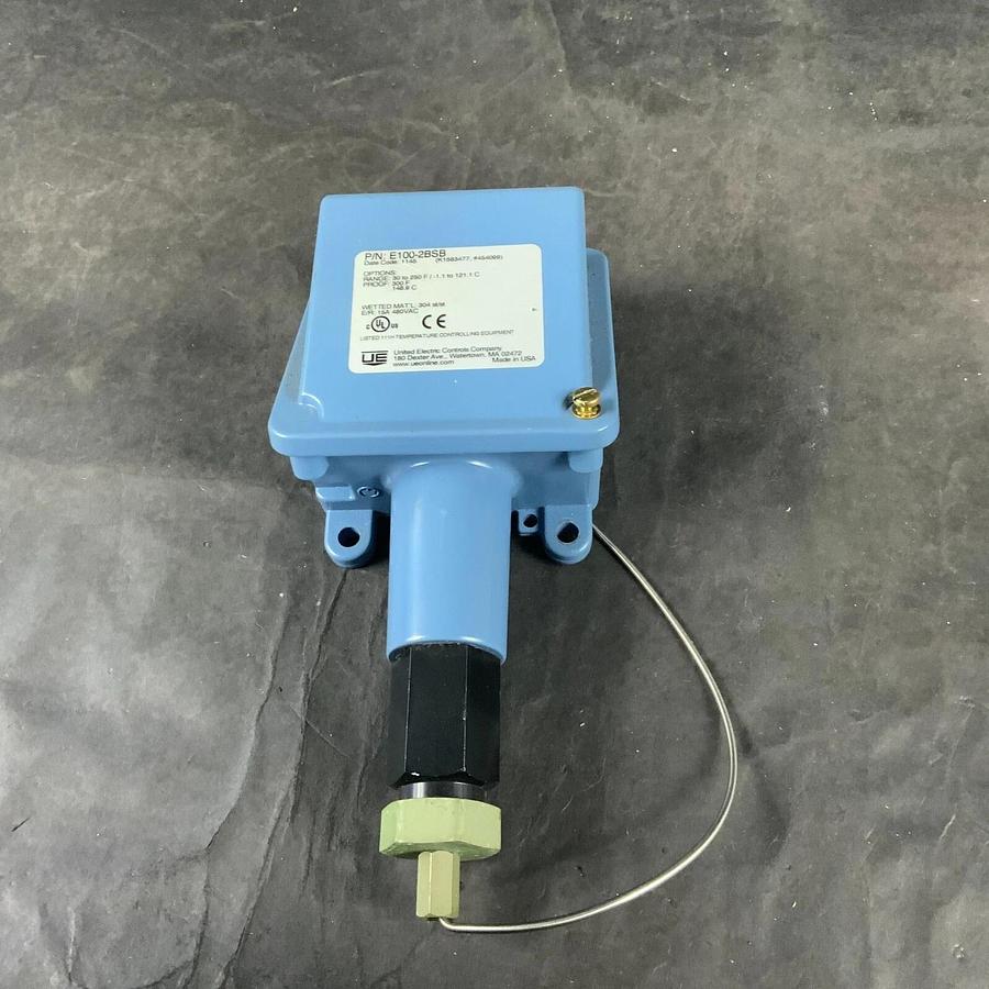 Used UNITED ELECTRIC E100-2BSB TEMPERATURE SWITCH ($300 OBO)