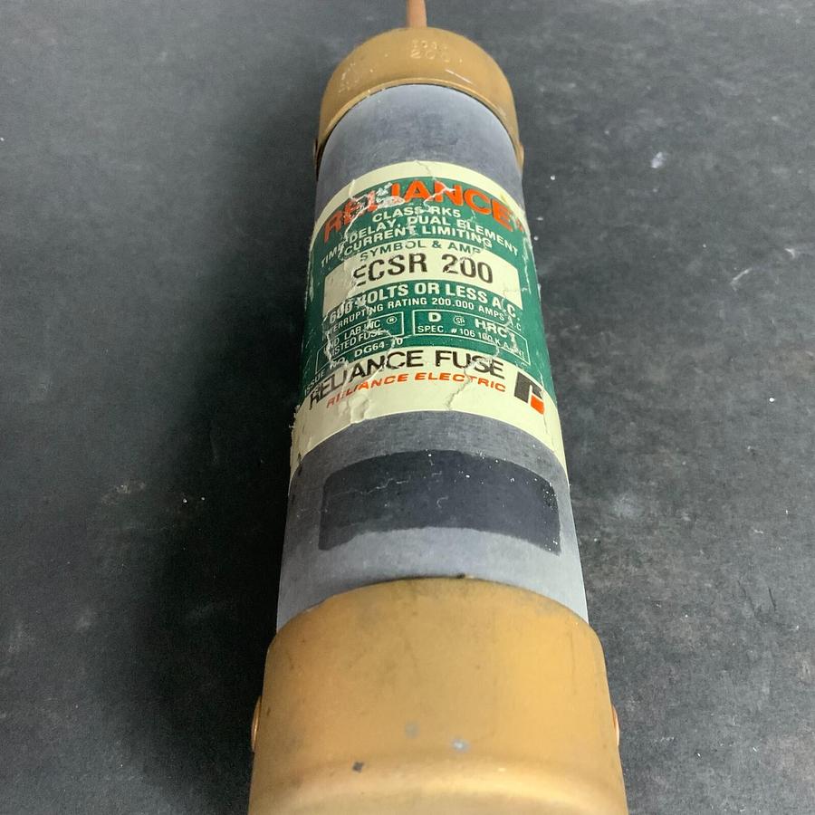 Used BRUSH RELIANCE ECSR-200 FUSE ($25 OBO)