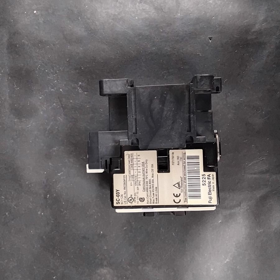 Used FUJI ELECTRIC SC-03Y CONTACTOR ($21 OBO)