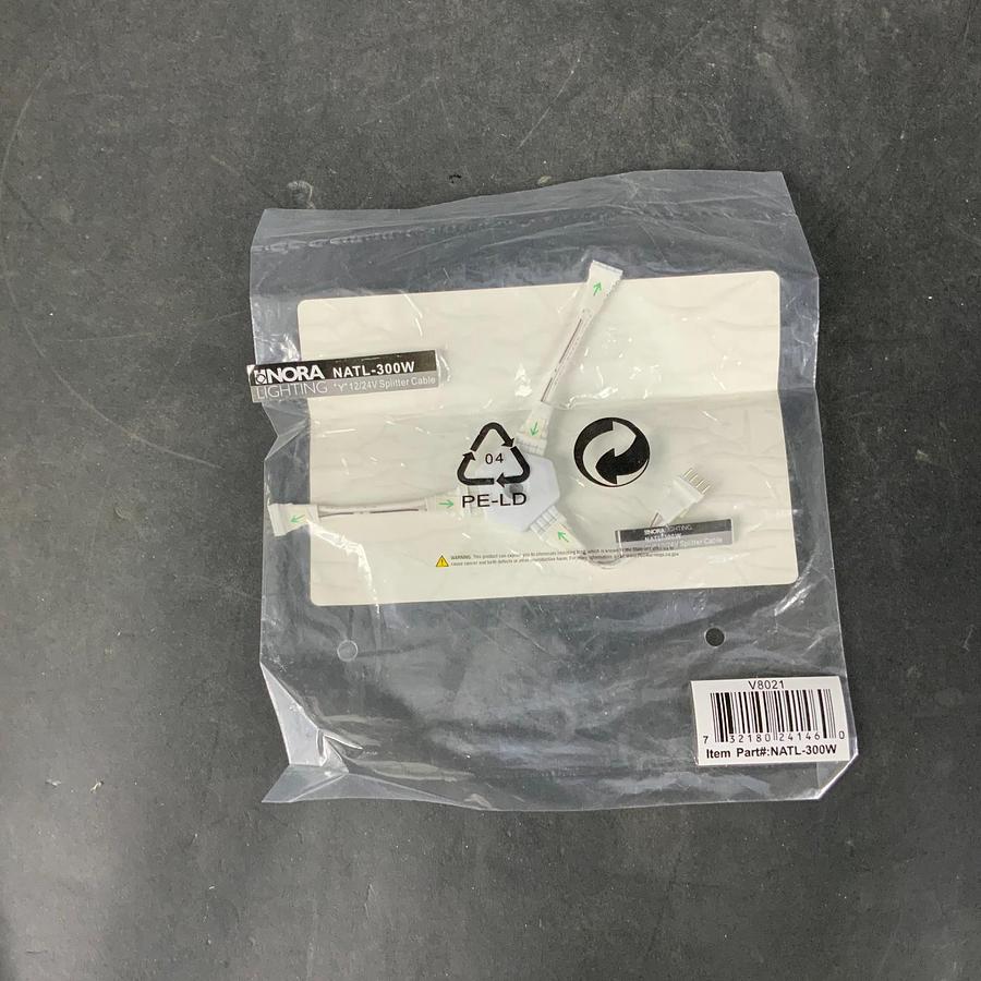 Used NORA LIGHTING NATL-300W Y SPLITTER CABLE ($5 OBO)