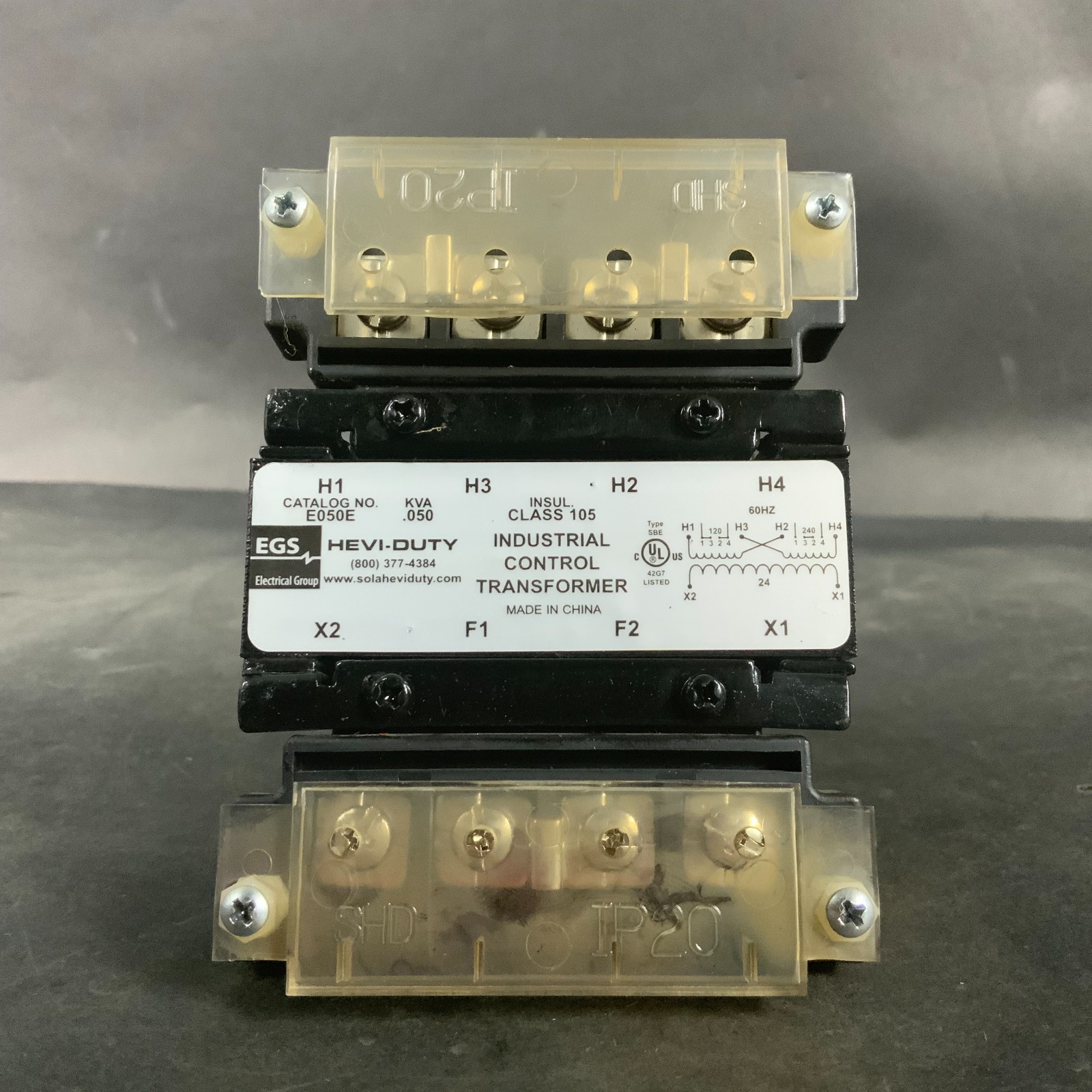 Used EGS SOLA E050E INDUSTRIAL CONTROL TRANSFORMER ($30 OBO)