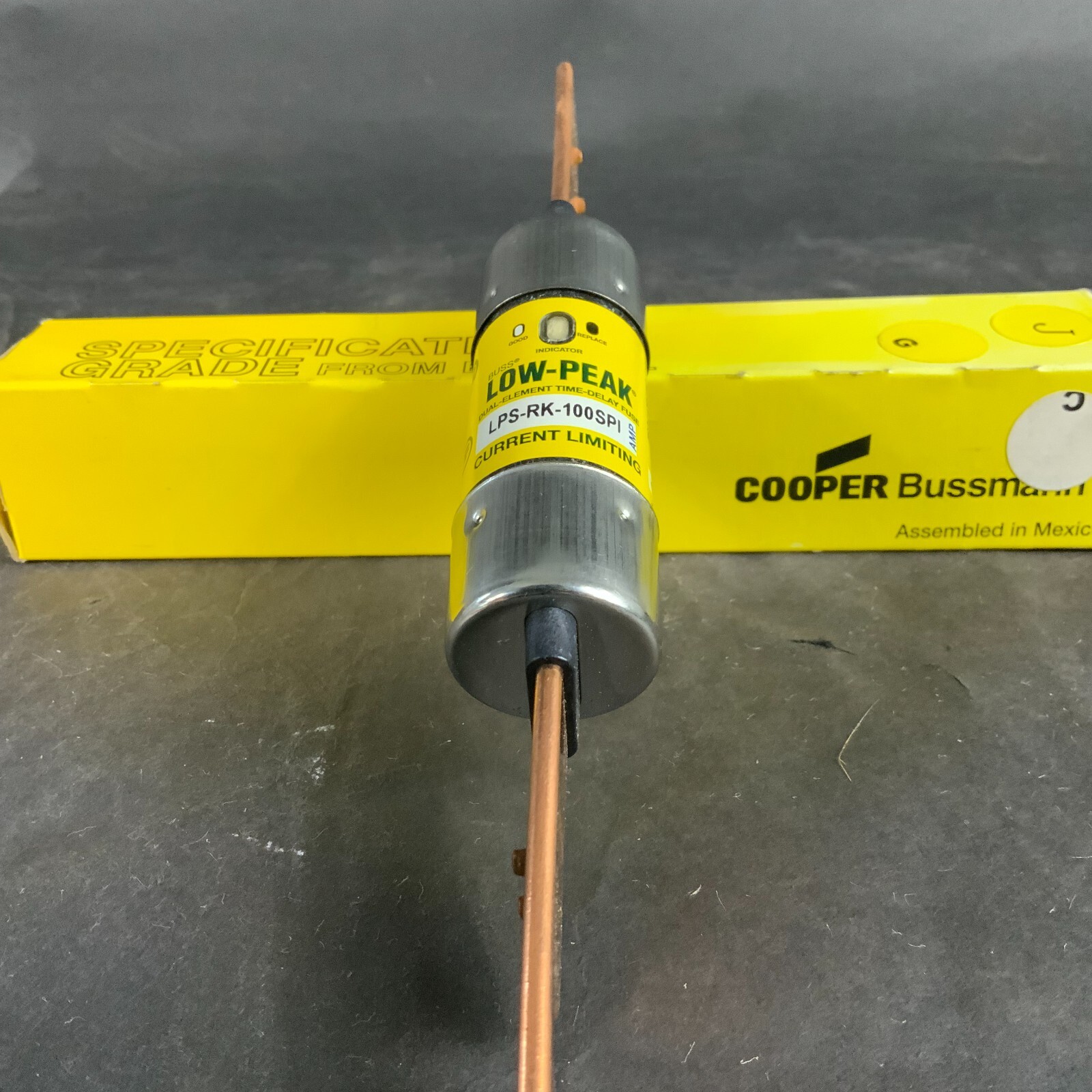 BUSSMANN LPS-RK-100SPI TIME DELAY INDICATING FUSE ($70 OBO)
