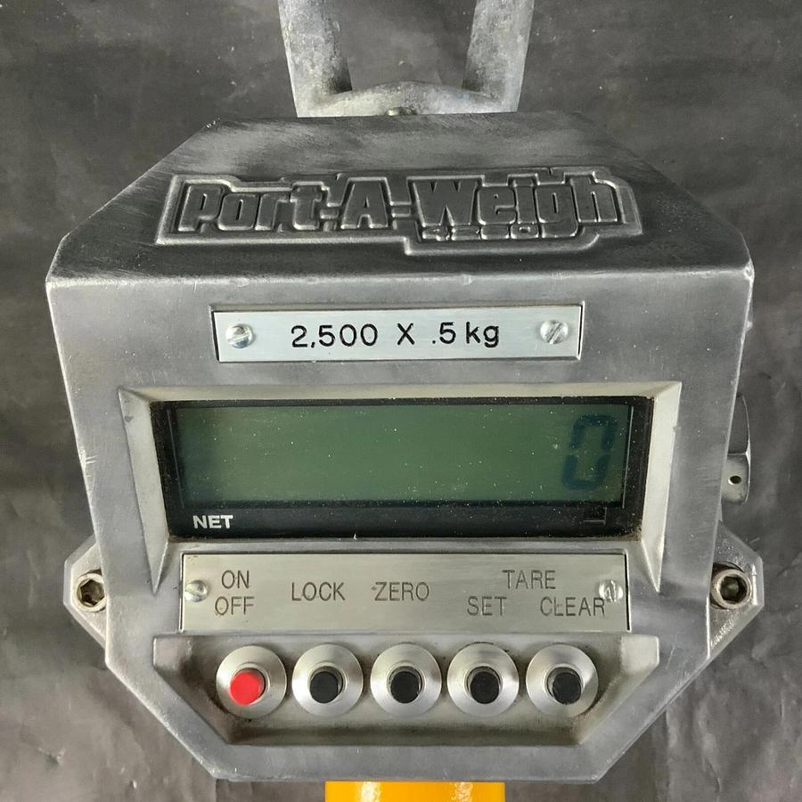 Used MSI-4260 PORT-A-WEIGH DIGITAL INDUSTRIAL SCALE - 5000 LB CAPACITY ($800 OBO)
