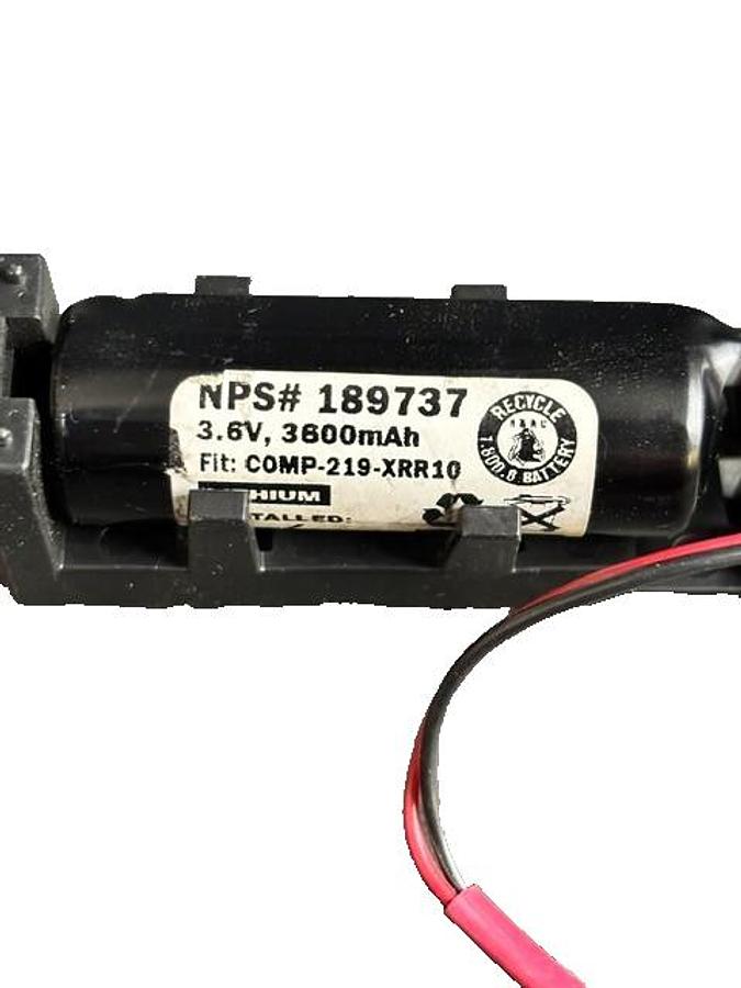 Used NPS# 189737 3.6V 3600mAh LITHIUM BATTERY