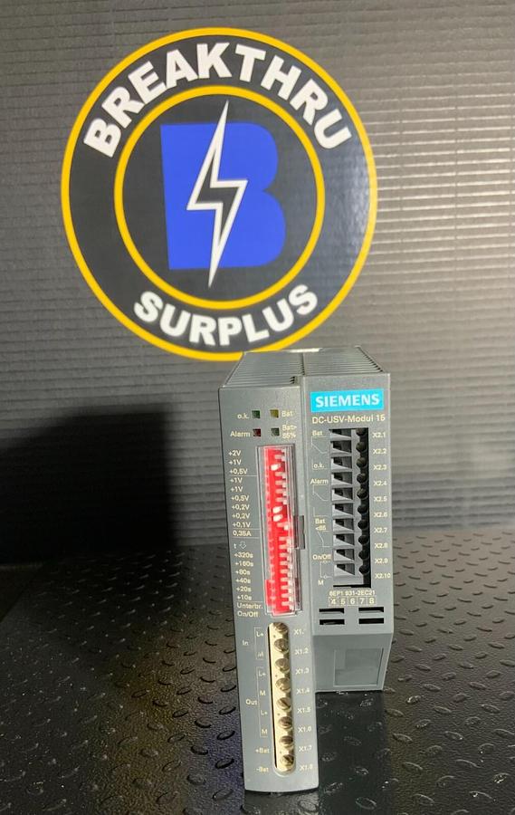 Used SIEMENS 6EP1-931-2EC21