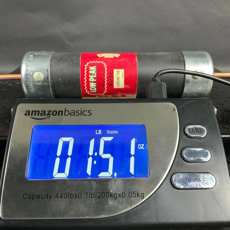 Refurbished BUSSMANN LPS-RK-150 LOW PEAK FUSE ($17 OBO) - REFURBISHED